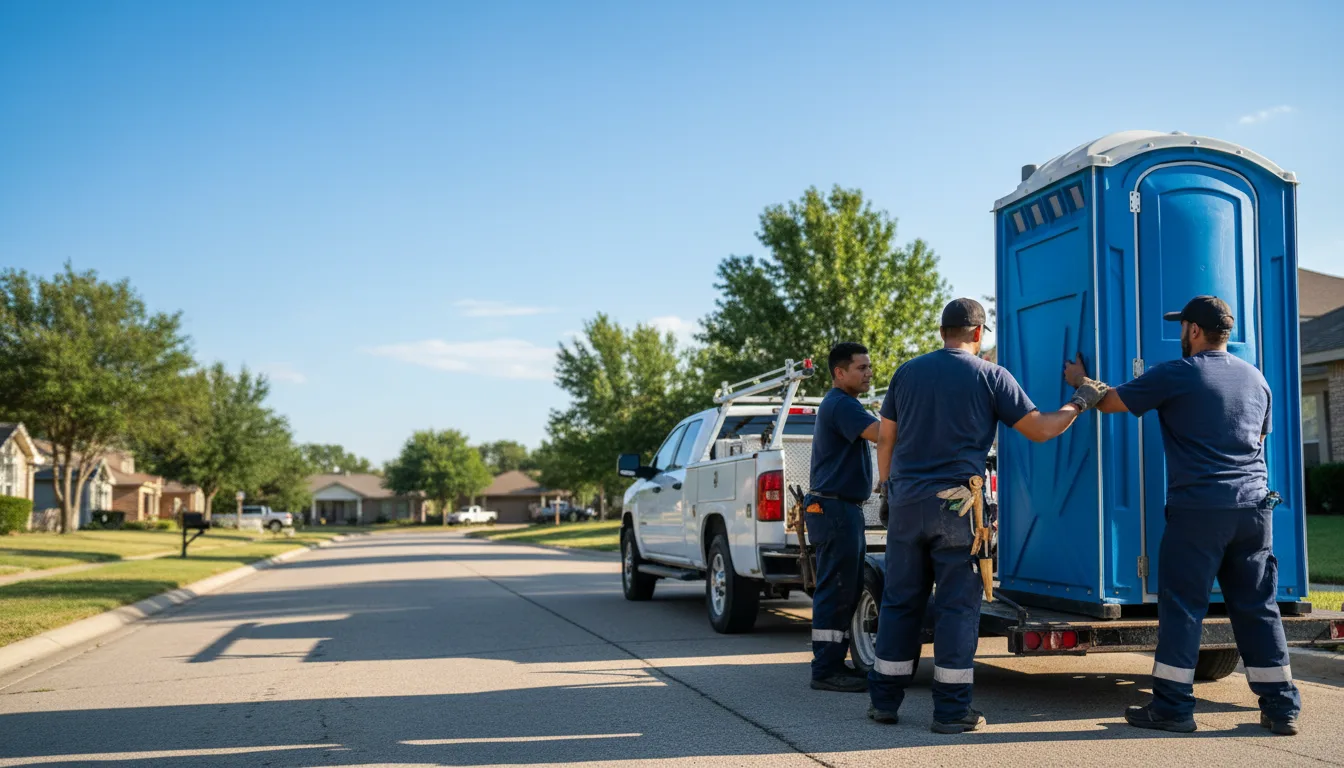 Portable Toilet Rental in Nicoma Park, OK near me